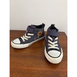 Converse Toddler Navy Canvas High Top Size 13
